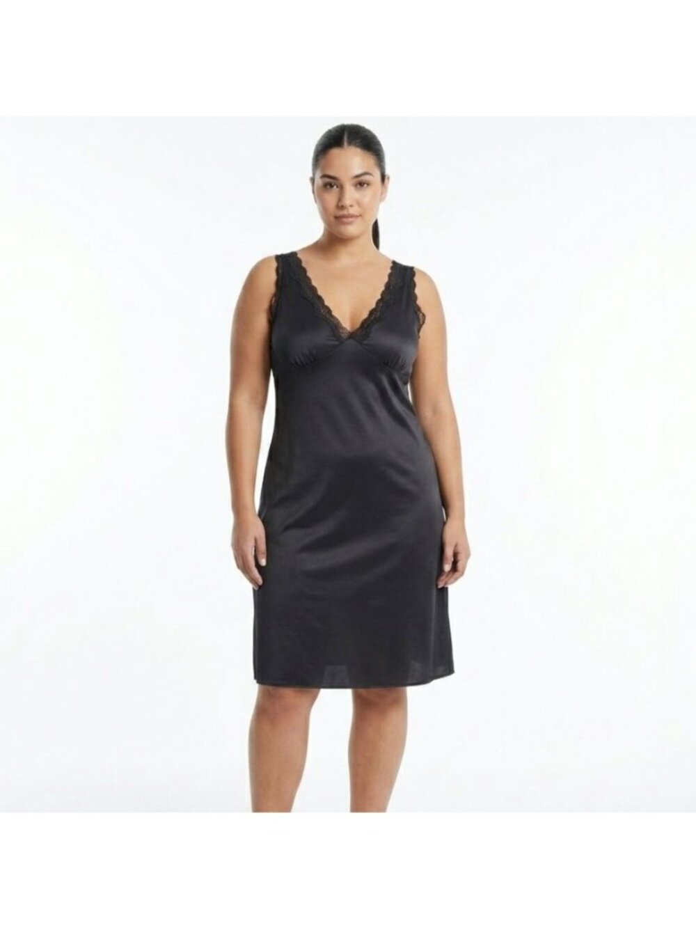 Nasty Gal Little Black Dress V-Neck Sleeveless Women Size 14 Party Going Out